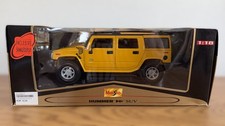 Maisto Premiere Edition Hummer H2 SUV 1:18 gelb OVP Modell DieCast