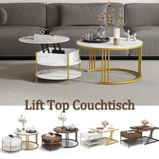 Couchtisch Rund 2er Set