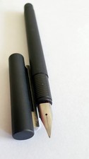 LAMY Unic CP1 Edelstahl mattschwarz /W.Germany *Altes Modell* Füller ~1974-1980