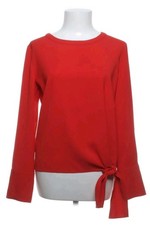 Opus, Bluse, Größe: 42 Rot Polyester, Einfarbig, Damen Neuwertig 