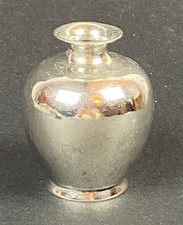 antike silberne Vase aus Norwegen Oslo vor 1931  830er d=5cm, h=6cm, 37g