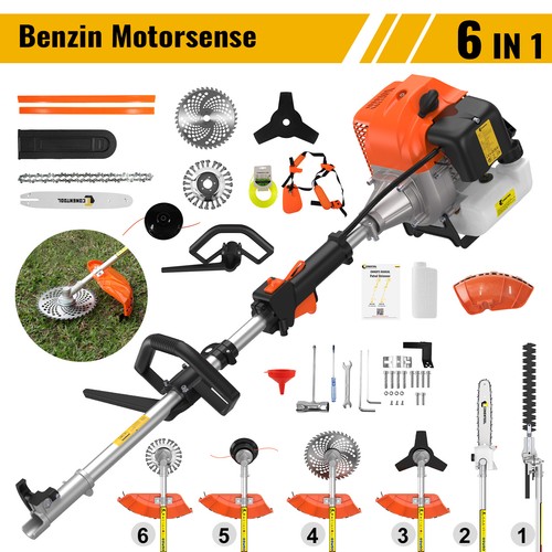 6in1 benzin motorsense - benzin, trimmer