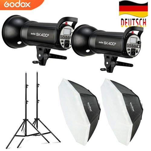 Godox sk400ii 4g 400ws - 2x, 2.4g