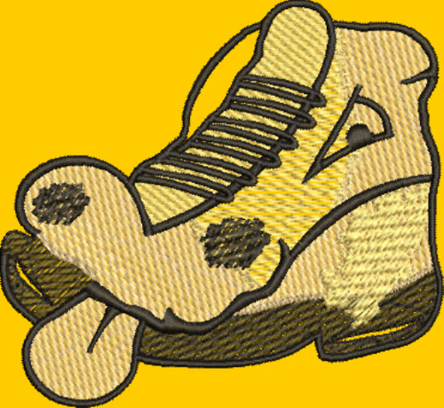 Stickdatei c39 wanderschuh - stickdatei,