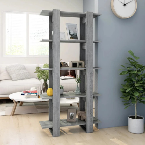 Bücherregal raumteiler grau - bücherregal/raumteiler,