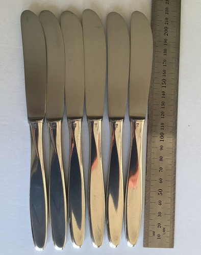 Tafelmesser wmf hamburg - 6x,