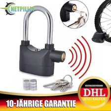 Fahrradschloss mit Alarm 110dB