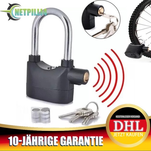 Fahrradschloss mit alarm 110db - mit,