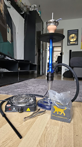 Glas shisha wasserpfeife set - shisha,