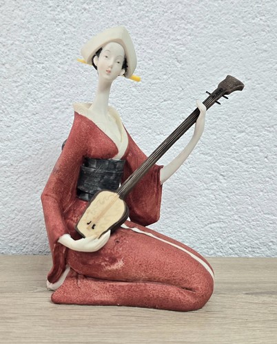 Wurm geisha figur shamisen - wurm,