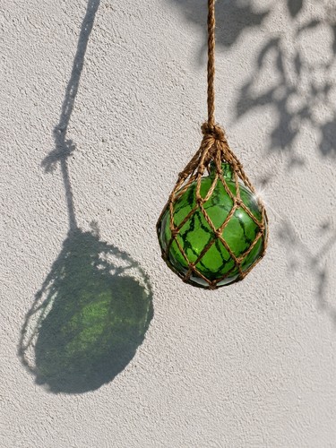 Vintage fischerkugel - 💚,