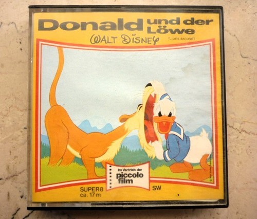 Disney 8mm film donald - disney,