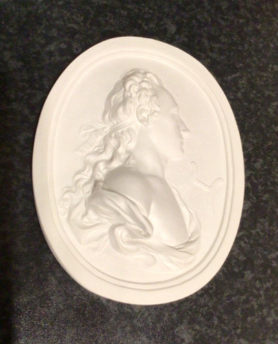 Goethe porträtrelief - j.,