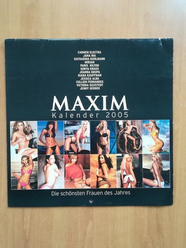 Maxim erotik kalender 2005 die - maxim,