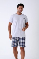 Herren Schlafanzug Pyjama-Set