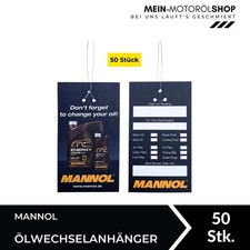 Mannol Oil Change Label