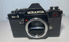 Miranda Spiegelreflex-Kamera Gehäuse DX-3 black body SLR , voll funktionsfähig