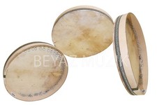 Zilli Def Iran Erbane Bendir Rahmentrommel mit Natur Ziegenfell Daf + Softbag