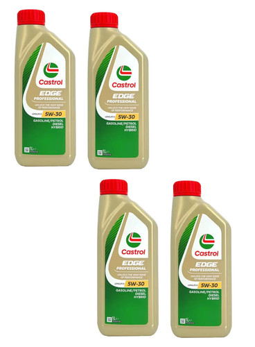 4x1 liter castrol edge - liter,