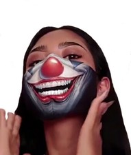 MASKE JOKER CLOWN HARLE