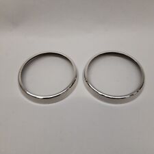 Classic Mini Edelstahlring Poliert Lüfterdüse Umrandung Paar Austin Rover MMAVB