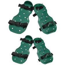 2 x Garten Rasen Belüfter Stachel Riemen Sandale Schuh Paar passt allen strapazierfähig
