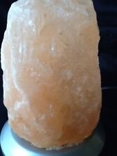 Salzkristall Lampe inkl. Beleuchtung Tischlampe Salzlampe 2926 Gramm schwer