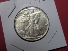 1945 Walking Liberty Half