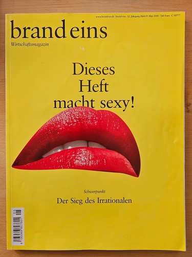 Brand eins heft mai - mai, 2010