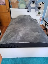 Brimnes Bett mit Kopfteil von