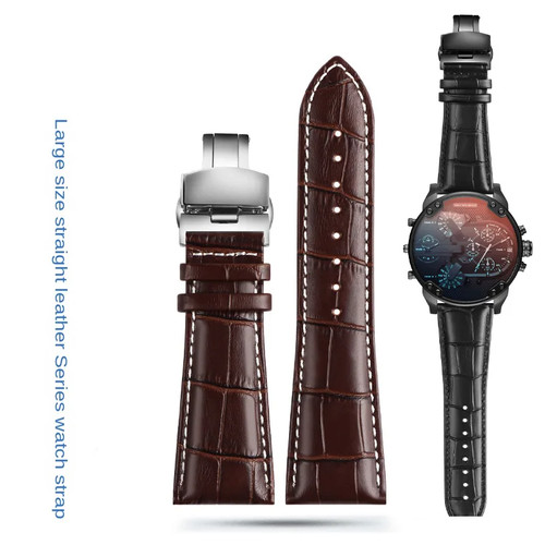 Echtleder uhrenarmband passend - echtleder,
