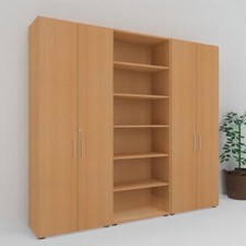 Büro-Schrankwand 240 cm breit