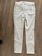 Recover Jeans "Judy" Farbe Crème mit seitlichen Glitzerstreifen Größe 38 *Neu*