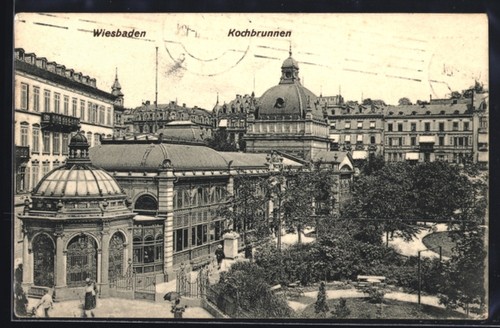 Wiesbaden kochbrunnen - wiesbaden,,