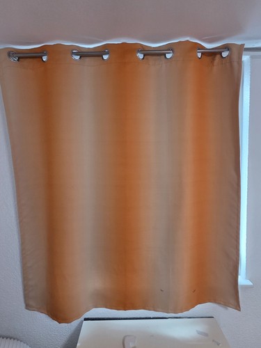 Vorhang orange 135 breit - vorhang, x