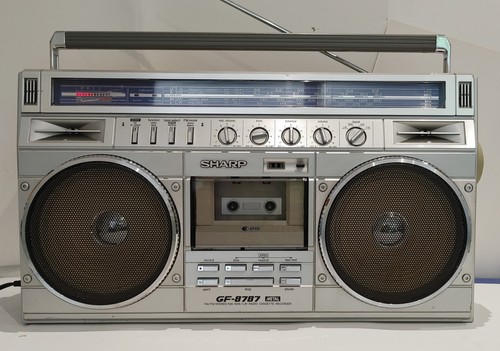 Sharp 8787 boombox - gf-8787,