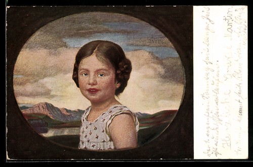 Künstler ludwig von - künstler-ak,