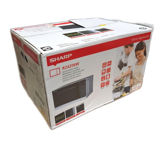 Sharp r242inw solo - sharp, solo-mikrowelle