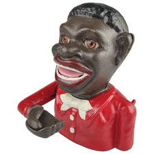 Gusseisen Spardose schwarzer