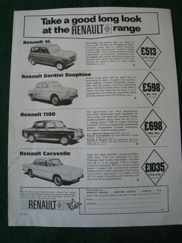 Renault gordini dauphine - gordini,