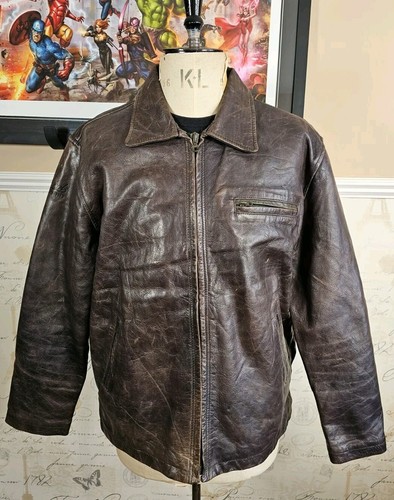 Vintage diesel lederjacke - vintage,