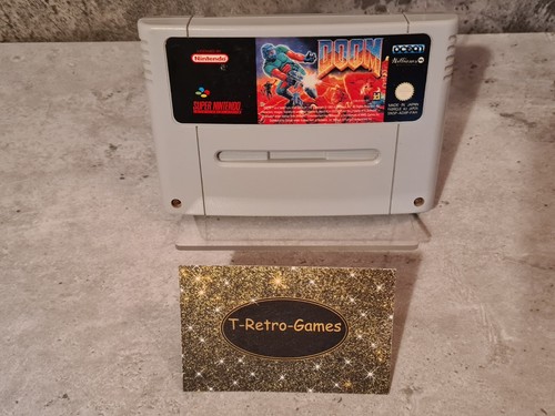 Snes super nintendo doom - nintendo, modul