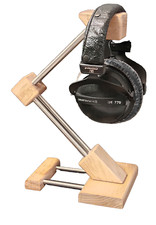 Kopfhörerständer Kopfhörerhalter aus  gewachstem Eichenholz Gaming Headset Stand