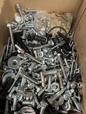 Konvolut Schrauben, Muttern, Unterlegscheiben, Federstecker - 15 Kg