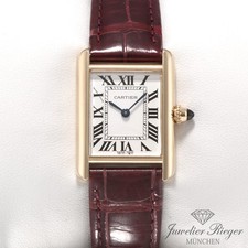 Cartier Tank Louis Kleines Modell Gelbgold 750 2018 W1529856 Gold Damen