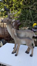 Hirsch deko figur - hirsch, kitz