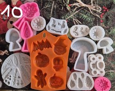 14 Silikonformen Kerzengießen