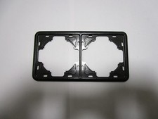 Gira S-Komfort Abdeckrahmen 2-fach Braun gebraucht (K48)