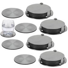 28tlg. Glasuntersetzer Set