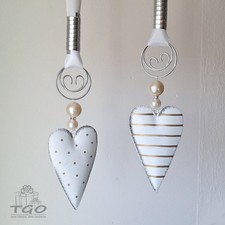 Fensterdeko 2er- Set Herz  aus